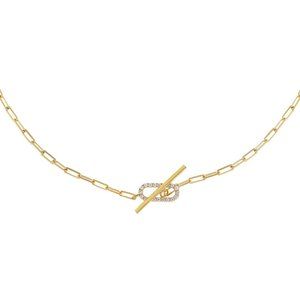 BRAND NEW Pavé Toggle Choker Necklace